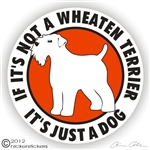 Wheaten Terrier Decal