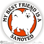 Samoyed Decal