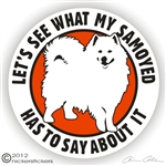 Samoyed Decal