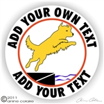 Golden Retriever Decal