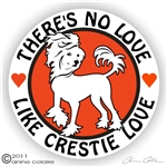 Chinese Crested Decal