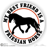 Friesian Decal