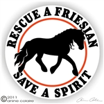 Friesian Decal