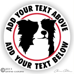 Border Collie Decal