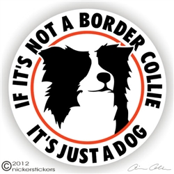 Border Collie Decal