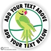 Ringneck Parrot Decal