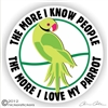 Ringneck Parrot Decal