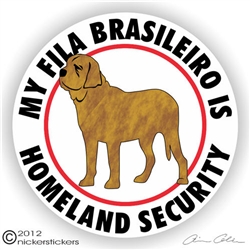 Fila Brasilerio Decal