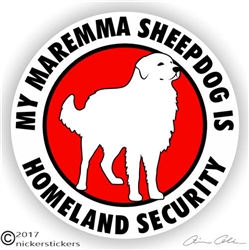 Maremma Sheepdog Decal