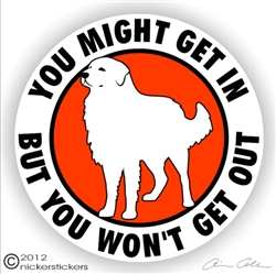 Maremma Sheepdog  Decal