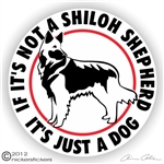 Shilo Shepherd Decal