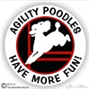 Poodle Decal
