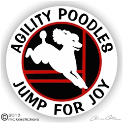 Poodle Decal