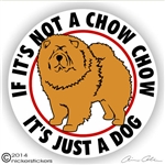 Chow Chow Dog Vinyl Decal Car Auto Laptop iPad Sticker