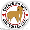 Nova Scotia Duck Tolling Retriever Dog Decals & Stickers | NickerStickers