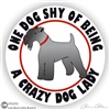 Funny Kerry Blue Terrier Dog Window Car Truck RV Decal Sticker