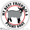 Pygmy Goat Decal