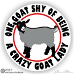 Pygmy Goat Decal