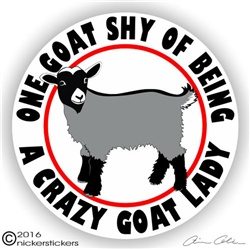 Pygmy Goat Decal