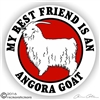 Angora Goat Decal