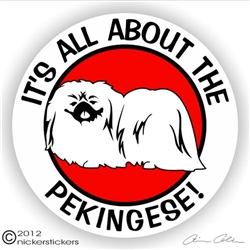 Pekingese Decal