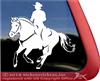 Custom Norwegian Fjord Horse Trailer Car Truck RV Window Decal Sticker