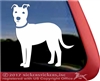 Custom Lab Mix Dog Window Decal