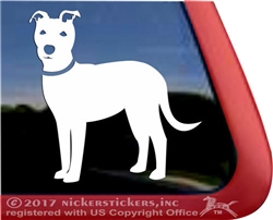 Custom Lab Mix Dog Window Decal