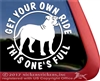 American Bulldog Window Decal