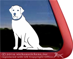Custom Labrador Retriever Dog iPad Car Window Decal Sticker