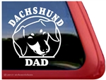 Dachshund Window Decal