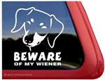 Dachshund Window Decal