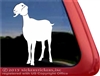 Custom Nubian Goat Car Truck RV Trailer Window Decal Sticker