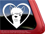 Custom Alpaca Car Truck RV Window Decal Sticker