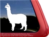 Custom Suri Alpaca Window Decal