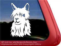 Custom Suri Alpaca Car Truck RV Window Decal Sticker