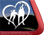 Rat Terrier Window Decal