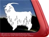 Custom Angora Goat Car Truck RV Trailer Window Decal Sticker