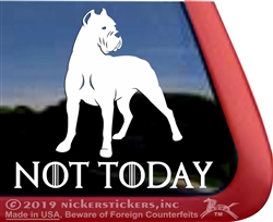 Cane Corso Dog Car Truck RV Window Decal Sticker