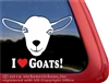 Nigerian Dwarf Goats Car Truck RV Window Decal