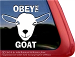 Nigerian Dwarf Goats Car Truck RV Window Decal