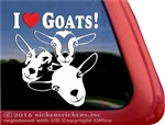 Nigerian Dwarf Goats Car Truck RV Window Decal