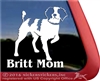American Brittany Gun Dog Car Truck RV Window Decal Sticker