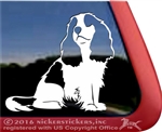 Custom Cavalier King Charles Spaniel Dog Car Truck RV Window Decal Sticker