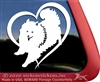 Custom American Eskimo Dog Window Decal