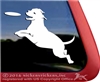 American Pit Bull Terrier Disc Frisbee Dog Car Truck RV Window Decal Sticker