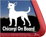 Got Chicorgi Dog iPad Car Truck RV Window Decal Sticker