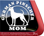 German Pinscher Window Decal