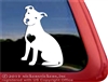 American Pit Bull Terrier Heart Car Truck RV Window Decal Sticker