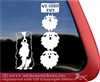 We Herd Ewe  Australian Shepherd Herding Vinyl Dog Car Truck RV Window Decal Sticker
